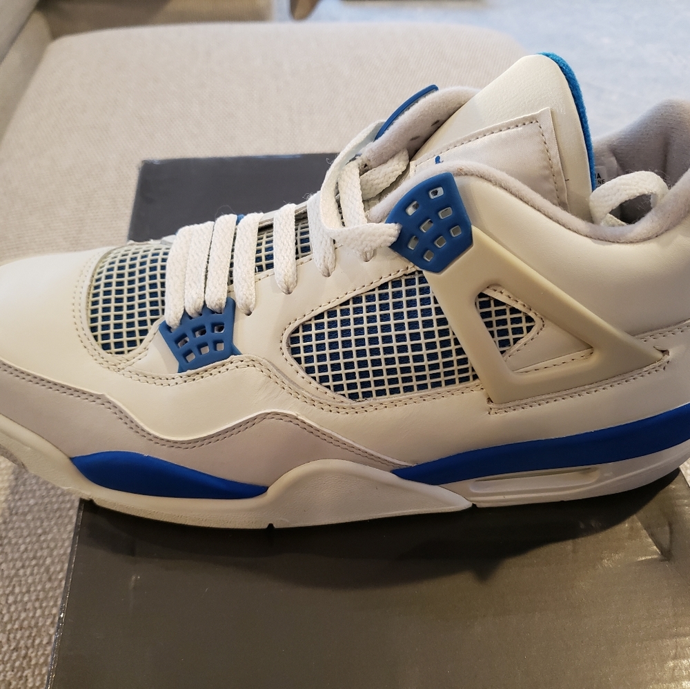 Air jordan 4 retro military blue men 11.5
